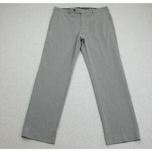 Lauren Ralph Lauren Pants Mens 33 x 30 Gray Stretch Dress Black Label